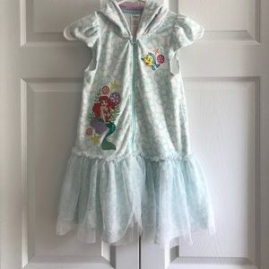 Girls swimsuit cover-up, Little Mermaid Themed